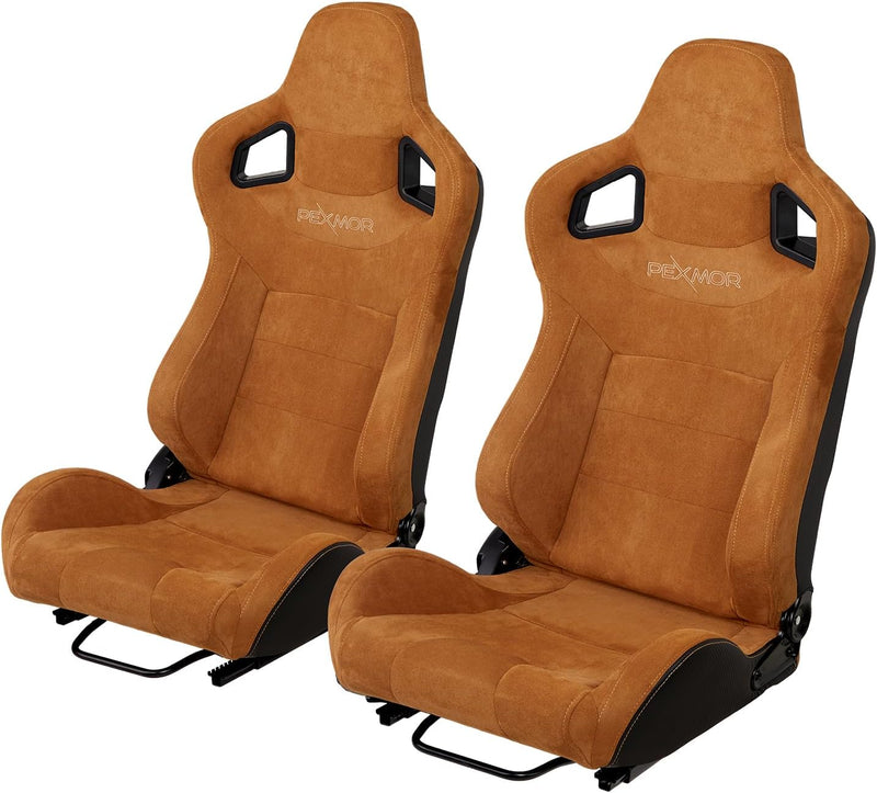 Load image into Gallery viewer, PEXMOR Universal Racing Seats Pair with Dual Sliders