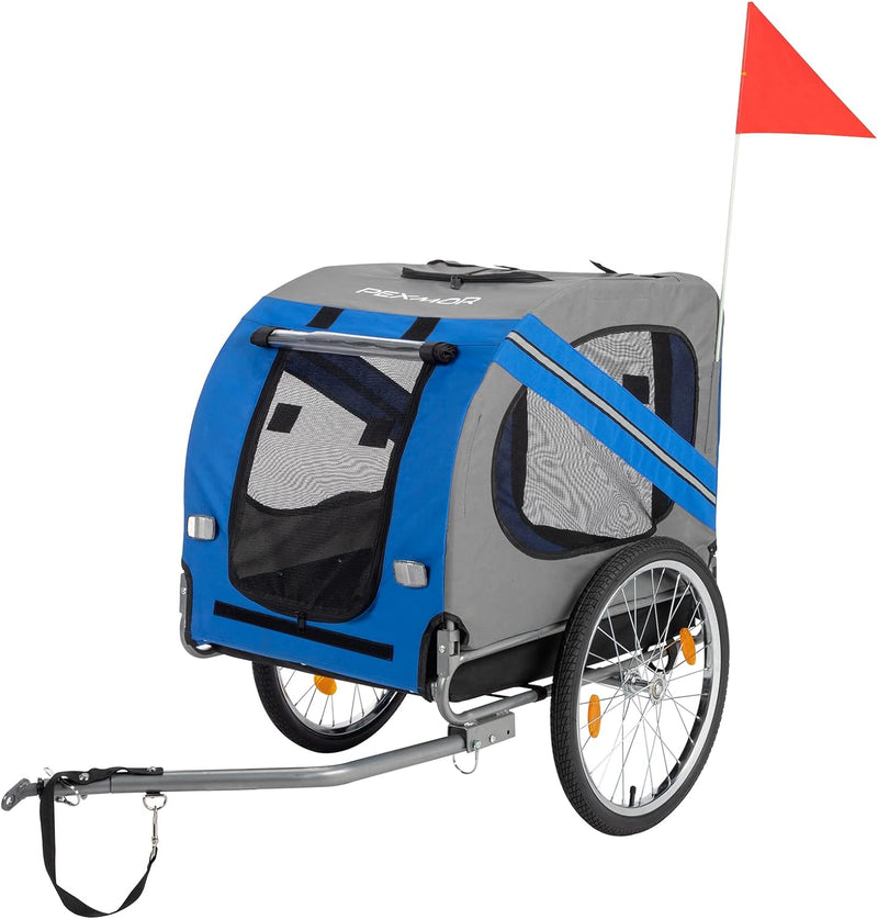 Load image into Gallery viewer, PEXMOR 2-in-1 Dog Bike Trailer Wagon Cargo Carrier