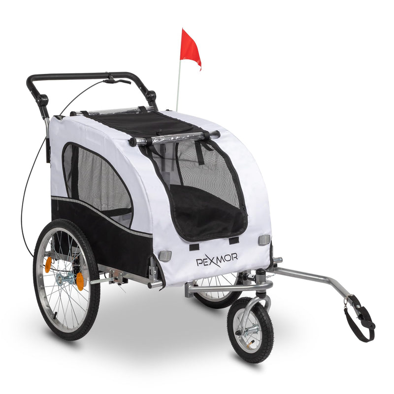Load image into Gallery viewer, PEXMOR Bike Dog Trailer Pet Carrier