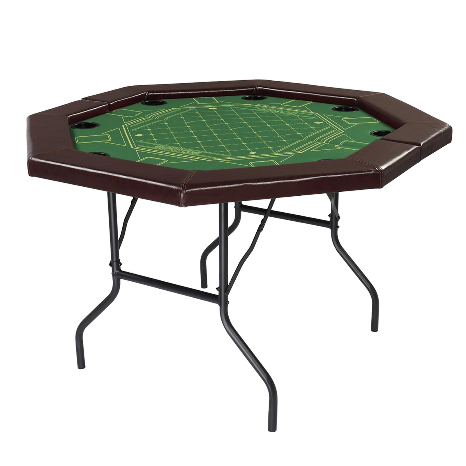 PEXMOR Foldable 8 Player Poker Table – Pexmor