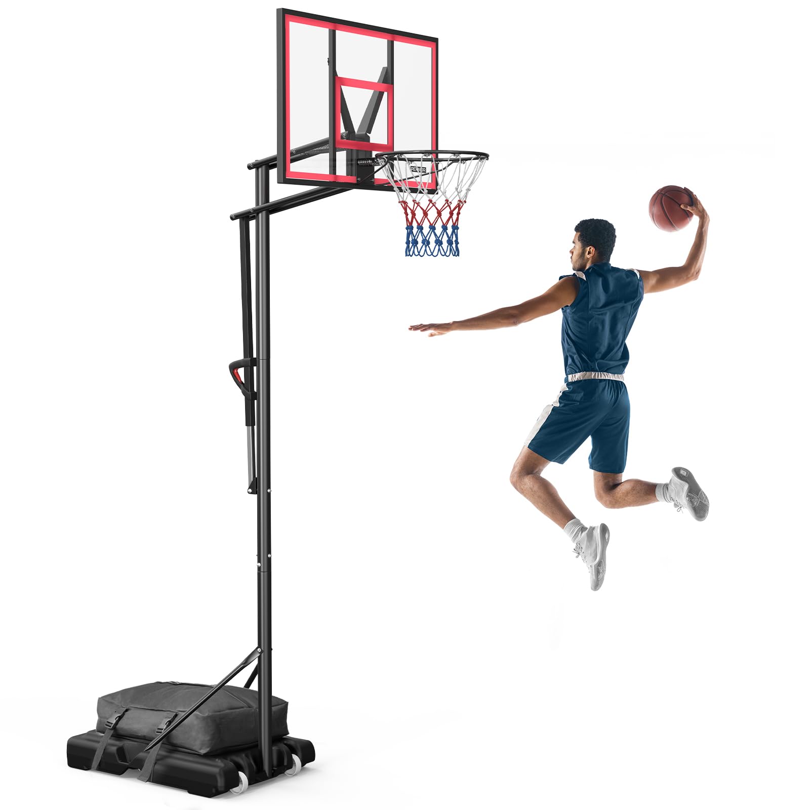 PEXMOR 10FT Outdoor Portable Basketball Hoop Adjustable – Pexmor