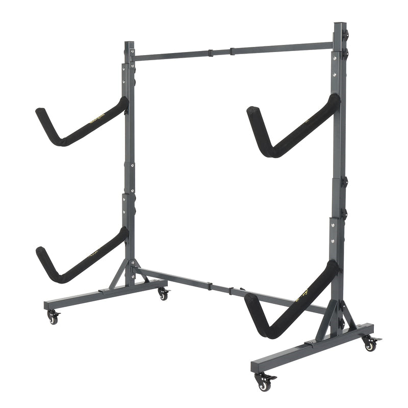 Load image into Gallery viewer, PEXMOR  Kayak Stand Freestanding Storage Rack for Kayak with Lockable Wheels