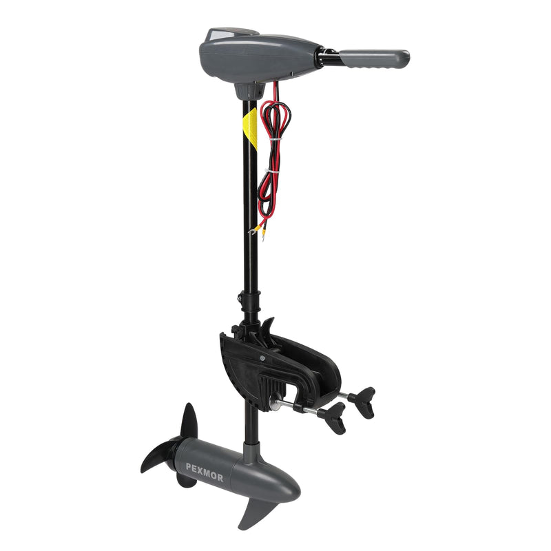 Load image into Gallery viewer, PEXMOR Thrust Saltwater Transom Mounted Trolling Electric Trolling Motor w/LED Battery Indicator