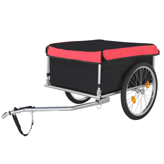 PEXMOR Bike Cargo Trailer Foldable Bicycle Cart Bike Wagon Trailer