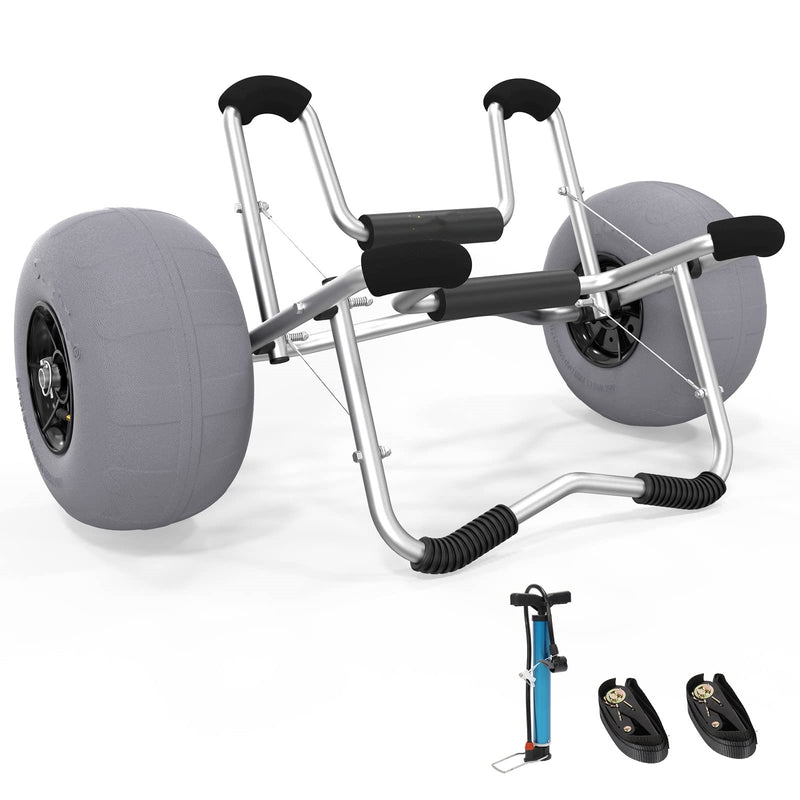 Load image into Gallery viewer, PEXMOR Kayak Cart Trolley with 12" Big Beach Wheels