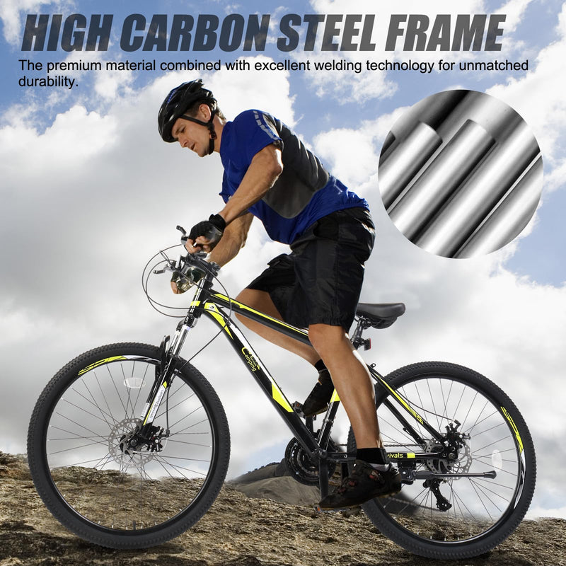 Load image into Gallery viewer, 26" Mountain Bike Adult 21-Speed Bikes with Double Disc Brake