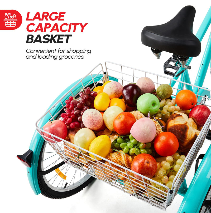 Load image into Gallery viewer, PEXMOR 7-Speed Mountain Tricycle Adults