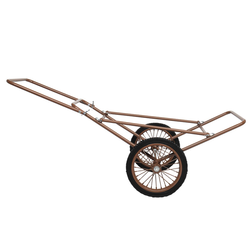 Load image into Gallery viewer, PEXMOR Folding Deer Cart 500lbs with 17'' Wheels