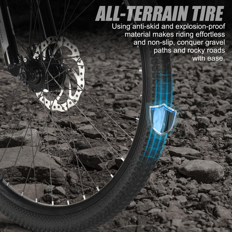 Load image into Gallery viewer, 26" Mountain Bike Adult 21-Speed Bikes with Double Disc Brake