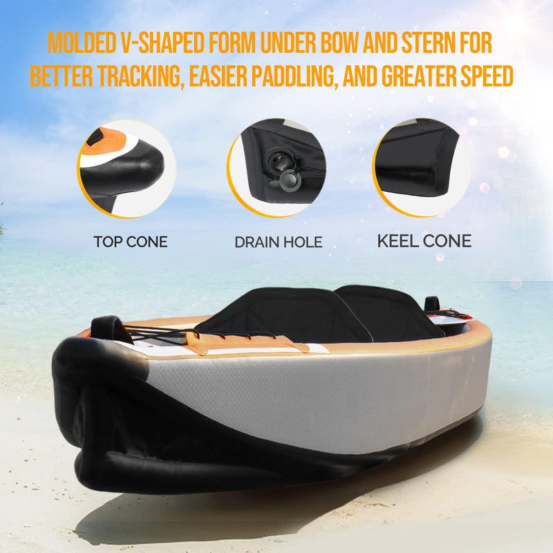 Load image into Gallery viewer, PEXMOR Foldable Inflatable Kayak with Seats