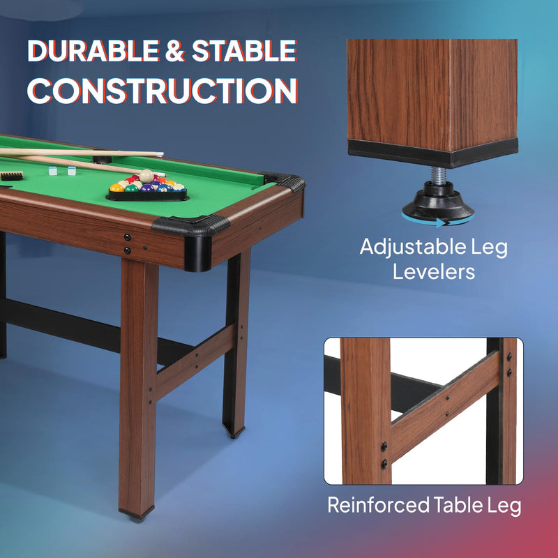 Load image into Gallery viewer, PEXMOR 44" Portable Folding Pool Table