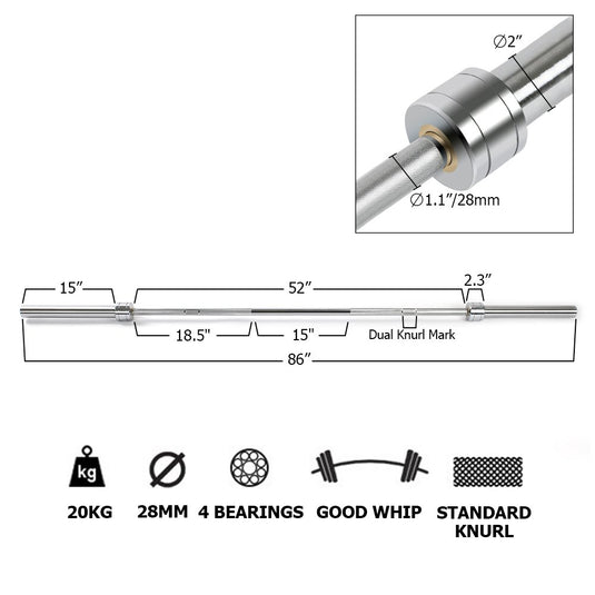 PEXMOR Olympic Weightlifting Bar