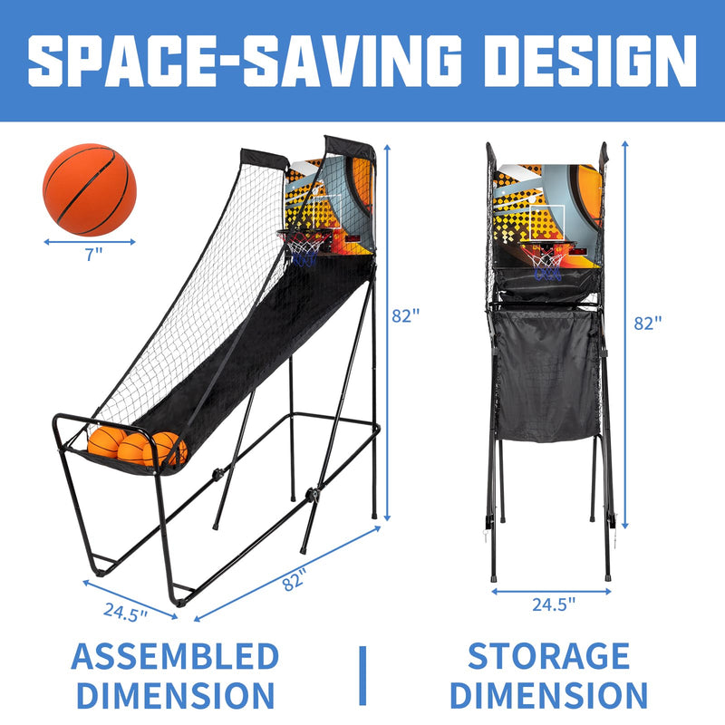 Load image into Gallery viewer, PEXMOR Electronic Basketball Arcade Game