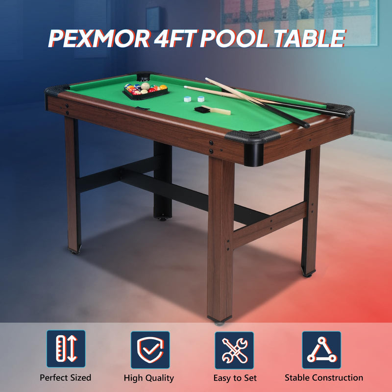 Load image into Gallery viewer, PEXMOR 44" Portable Folding Pool Table