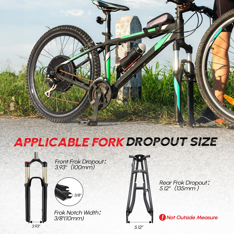 Load image into Gallery viewer, PEXMOR 26" Electric Bike Conversion Kit 48V Hub Motor Wheel Kit with Battery Indicator