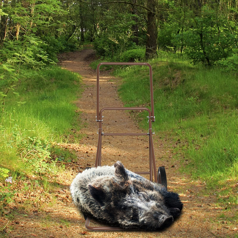 Load image into Gallery viewer, PEXMOR Folding Deer Cart 500lbs with 17'' Wheels