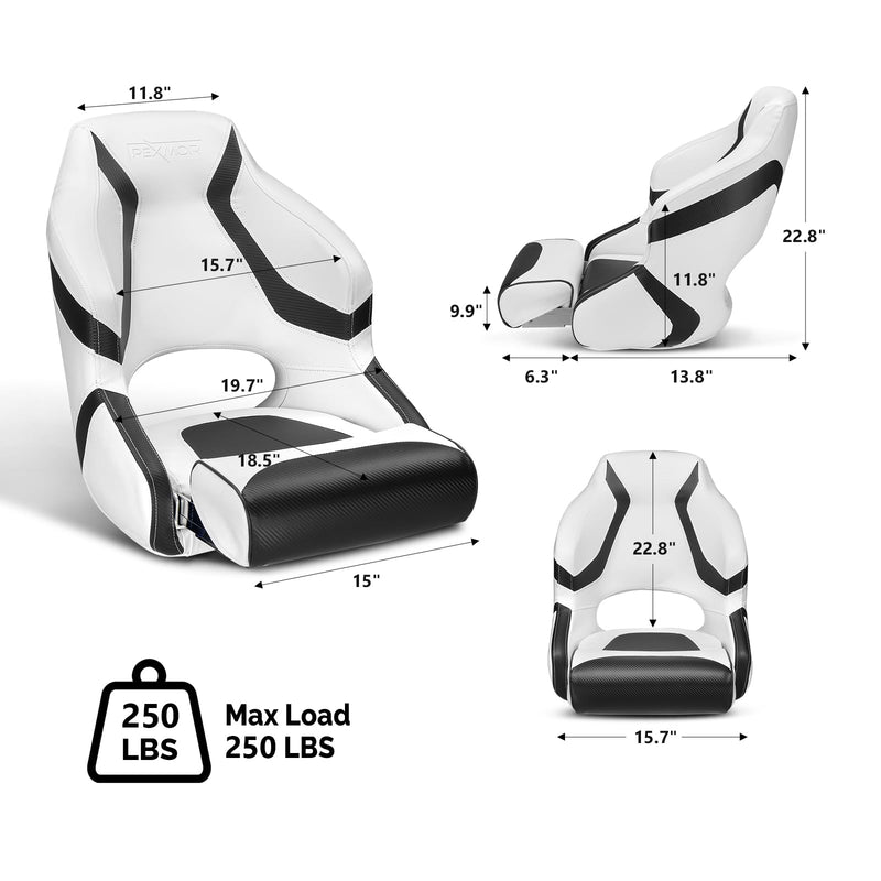 Load image into Gallery viewer, PEXMOR Boat Seats Waterproof with Cover