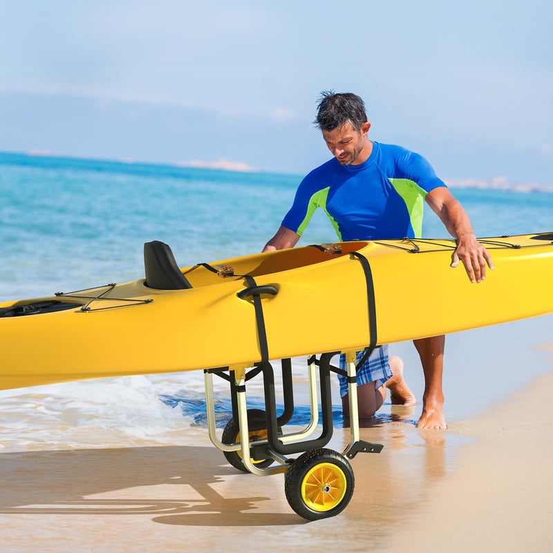 Load image into Gallery viewer, PEXMOR 2 in 1 Kayak Cart with 10" Solid Tires