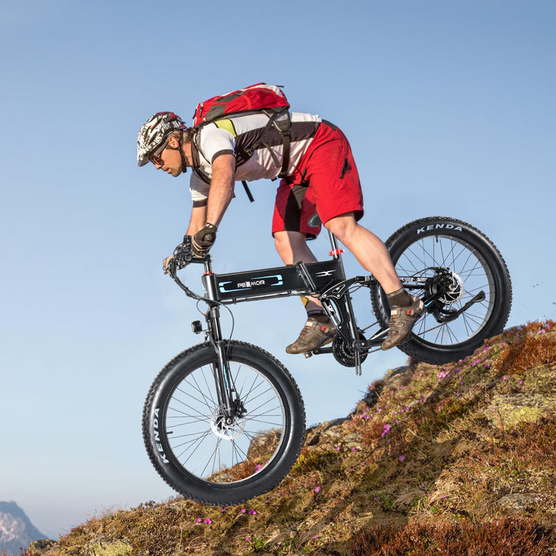 Load image into Gallery viewer, PEXMOR Foldable 26" Adult Electric Mountain Bike 750W 30Mph