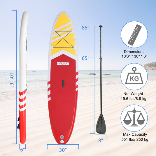 PEXMOR Inflatable Stand Up Paddle board SUP