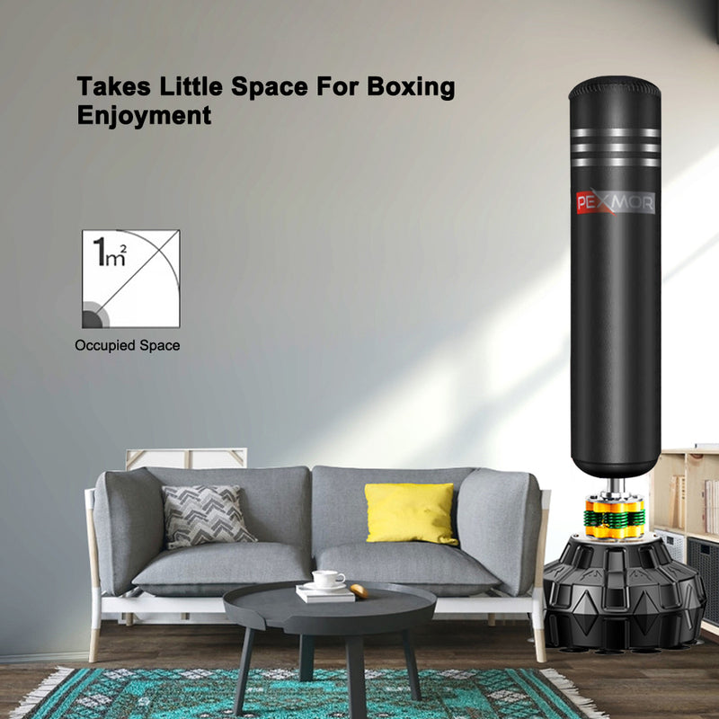 Load image into Gallery viewer, PEXMOR Freestanding Punching Bag with Suction Cup Steel Base Stand