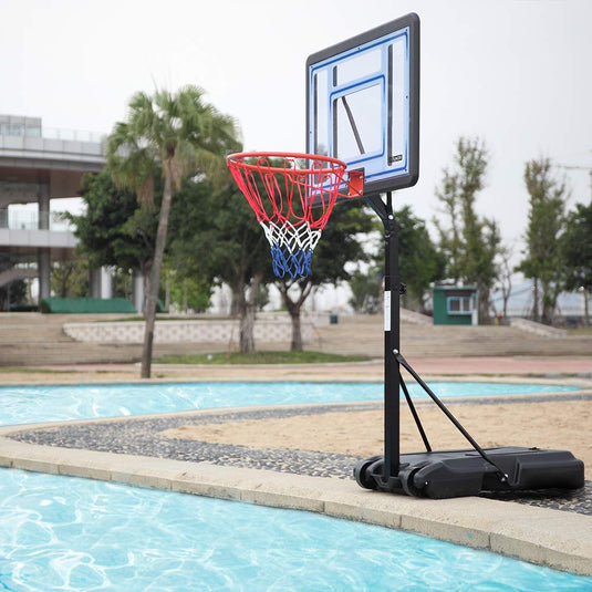 PEXMOR Pool Basketball Hoop Portable Backboard Stand