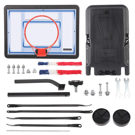 PEXMOR Pool Basketball Hoop Portable Backboard Stand