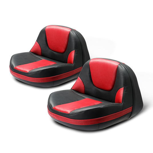 PEXMOR 2pc Fishing Boat Seats with Back Waterproof Soft Cushion
