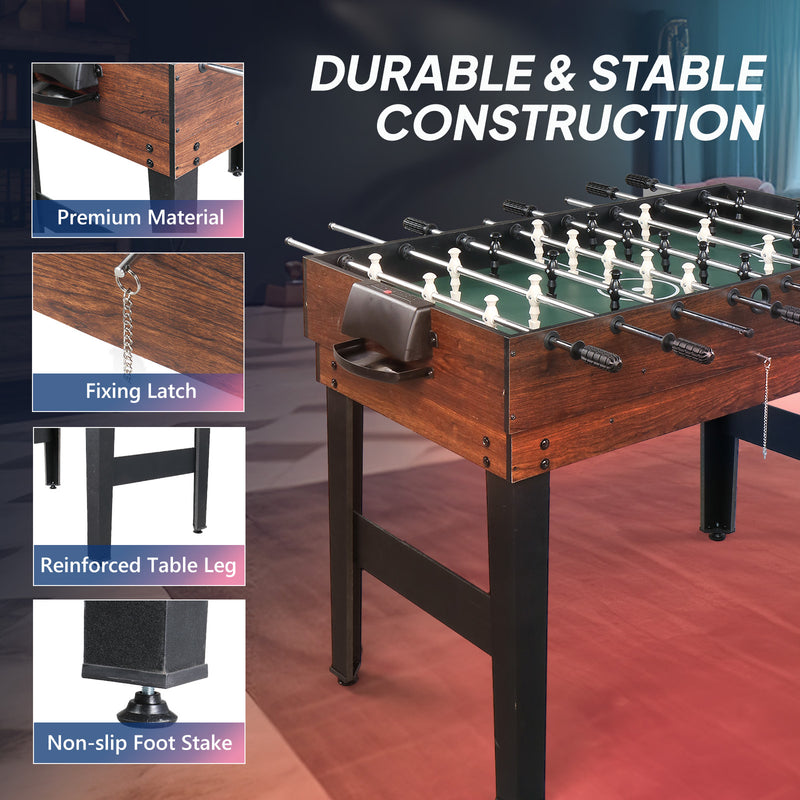 Load image into Gallery viewer, PEXMOR 48 inch 10 in 1 Multifunctional Game Table Wood Color
