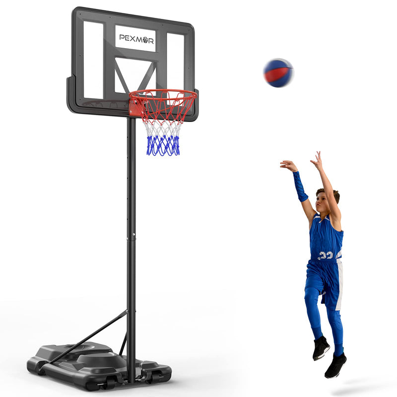 Load image into Gallery viewer, PEXMOR 44 Inch Basketball Hoop Outdoor 10 ft Adjustable
