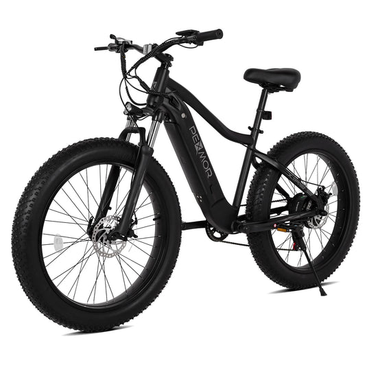 PEXMOR 26inch/27.5inch 48V Electric Bike 750W Ebike 7 Speed Electric Bicycle for Adults