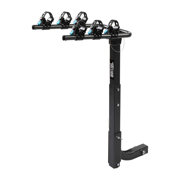 PEXMOR 3/4 Bike Foldable Bicycle Carrier Rack Hitch Mount Rack With Receiver