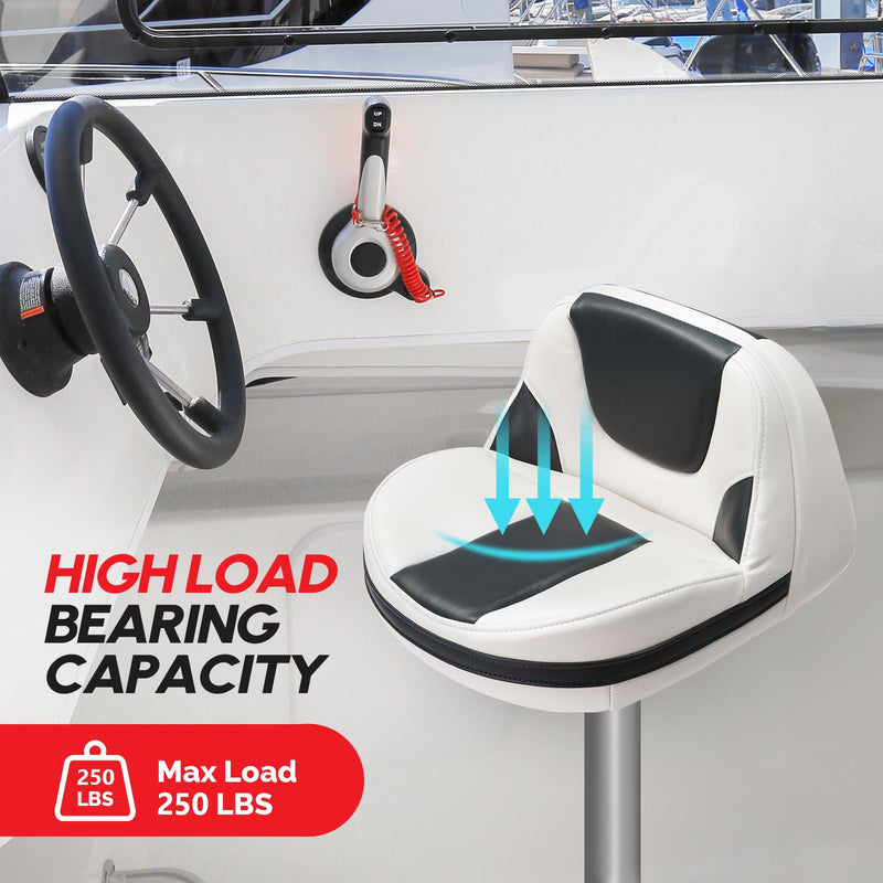 Load image into Gallery viewer, PEXMOR 2pc Fishing Boat Seats with Back Waterproof Soft Cushion
