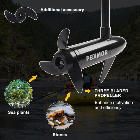 PEXMOR Electric Trolling Motors Thrust