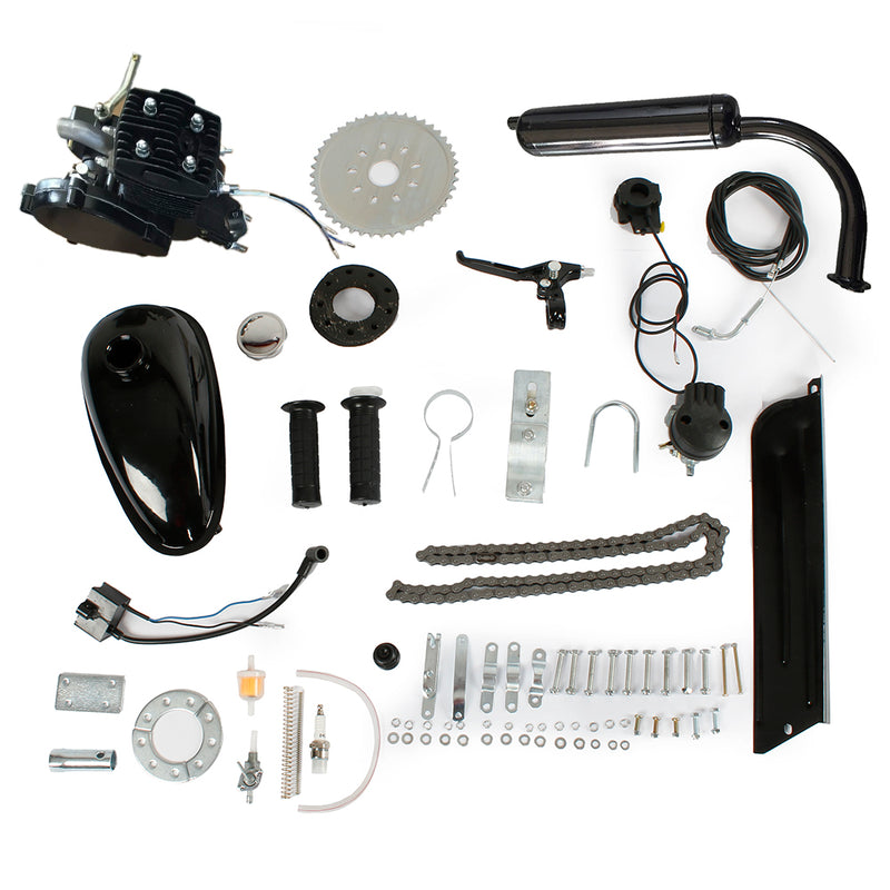 Load image into Gallery viewer, PEXMOR 2.2kW 80CC Bicycle Engine Conversion Kit in Stylish Silver/Black
