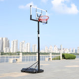 PEXMOR LX-B076 Portable Basketball Hoop Goal Height Adjustable