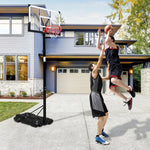 PEXMOR LX-B076 Portable Basketball Hoop Goal Height Adjustable