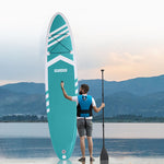 PEXMOR Inflatable Stand Up Paddle board SUP Aqua/Blue/Pink/Red