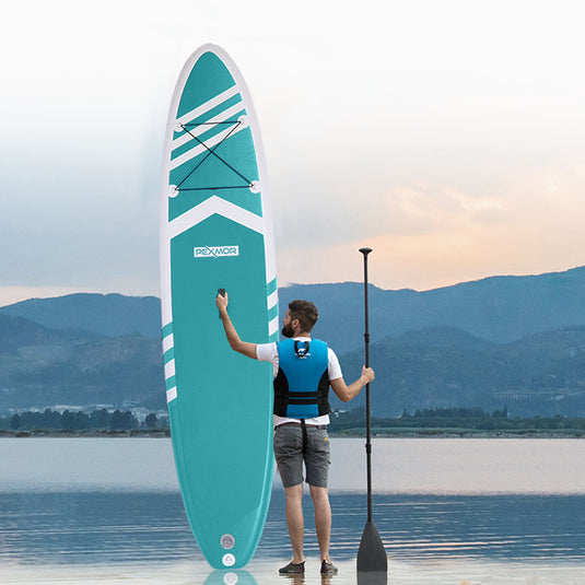 PEXMOR Inflatable Stand Up Paddle board SUP Aqua/Blue/Pink/Red