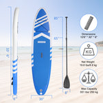 PEXMOR Inflatable Stand Up Paddle board SUP Aqua/Blue/Pink/Red