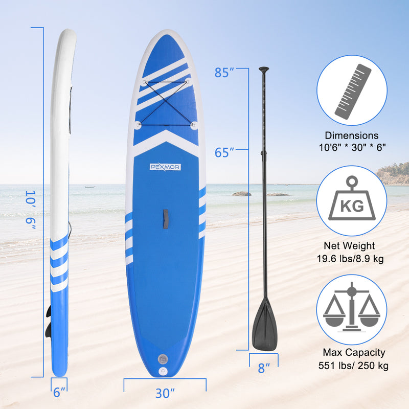 Load image into Gallery viewer, PEXMOR Inflatable Stand Up Paddle board SUP
