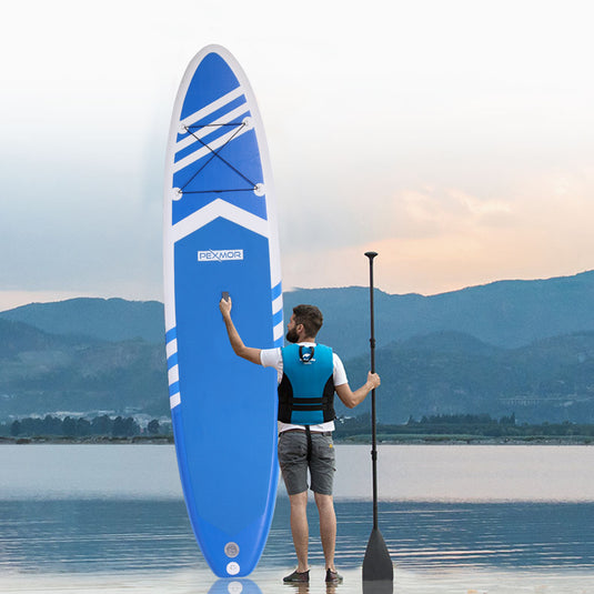 PEXMOR Inflatable Stand Up Paddle board SUP Aqua/Blue/Pink/Red