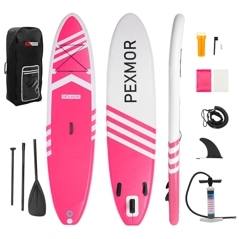 Load image into Gallery viewer, PEXMOR Inflatable Stand Up Paddle board SUP Aqua/Blue/Pink/Red
