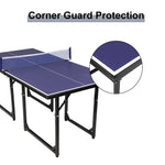 PEXMOR Mid-Size Kids Indoor Table Tennis Table