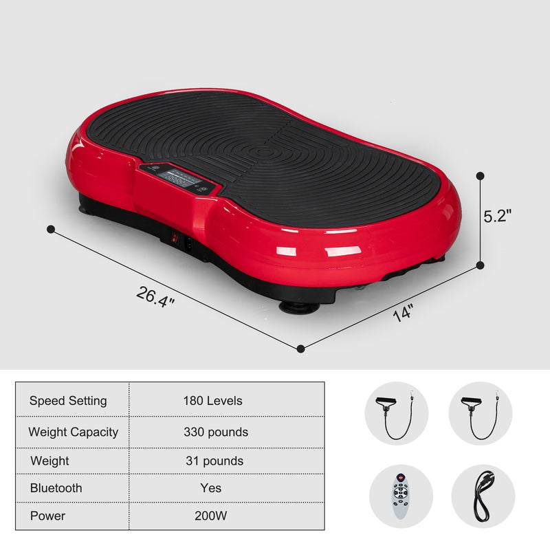 Load image into Gallery viewer, PEXMOR JF-CFM15 Home Slimming Machine with LCD Screen &amp; Bluetooth Red
