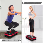 PEXMOR JF-CFM20 Home Slimming Machine with LCD Screen & Bluetooth Red