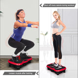 PEXMOR JF-CFM20 Home Slimming Machine with LCD Screen & Bluetooth Red