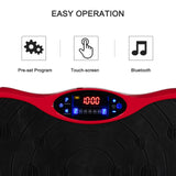PEXMOR JF-CFM20 Home Slimming Machine with LCD Screen & Bluetooth Red