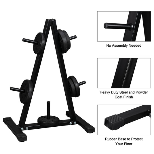 PEXMOR 1in  Weight Plate Stand Rack