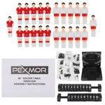 PEXMOR 48inch Foosball Table with Cup Holders Wood Color
